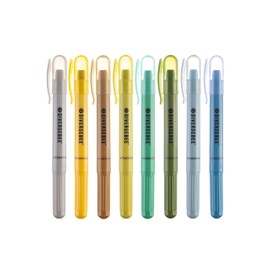 DIVERSEBEE Bible Highlighters and Pens No Bleed, 8 Pack Assorted Colors Gel Highlighters Set, Cute Bible Markers, Bible Study Journaling School Supplies, Accessories (Oasis)