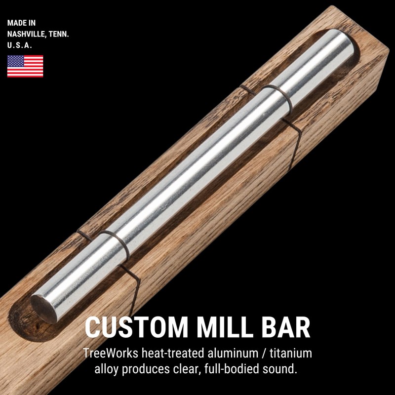 TreeWorks Chimes Energy Chime, Single Note –– MADE IN U.S.A.