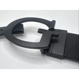 GUESS Belt Guess Men S M L XL Black Buckle Reversible 11GO020025 MSRP $49.50 New - XL