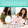 Cotton Candy Express Floss Sugar Variety Pack with 5 -