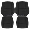 Honda For 2008-2012 Honda Accord 4-Door Driver & Passenger Leather