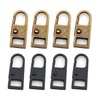 Septe 8 Pcs Zipper Pull Replacement, Detachable Zipper Pull for