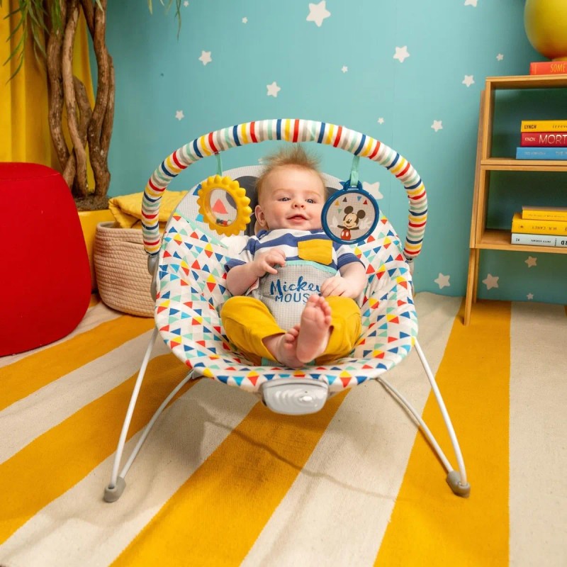 Silla Vibradora Mickey Mouse Happy Triangles 11896 0960-multicolor 9999-sin Tamaño
