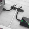 3-Pack Cable Organiser Clips, Cable Holder Clips, Wire Organiser Clip,
