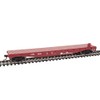 Walthers Trainline HO Scale Model Flatcar - Ready to Run