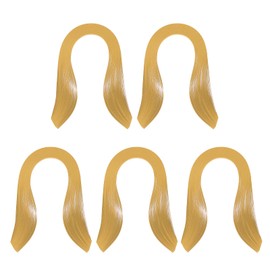 PATIKIL Quilling Strips Paper 600pcs 5mm 39cm Origami Paper Quilling Kits for Art DIY Hand Craft Christmas, Light Brown