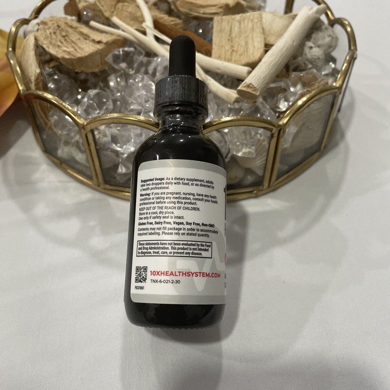 10X Health Calm - L-Theanine & GABA Liquid Drops, Stress