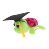 DolliBu Big Eye Sea Turtle with Pink Shell Graduation Plush