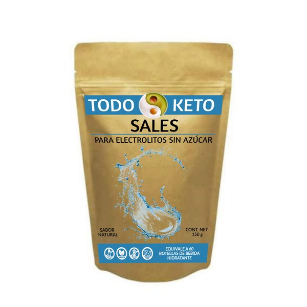 Electrolitos Keto en Polvo sin Azúcar (Natural)