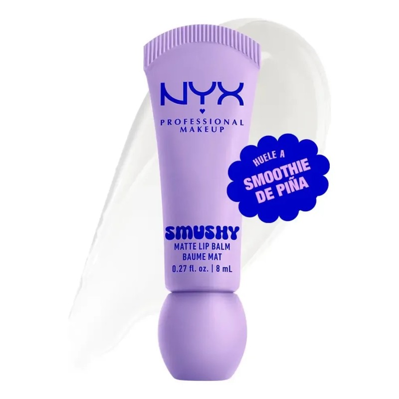 Bálsamo Labial Smushy Matte De Nyx Professional Makeup Sugar Smush