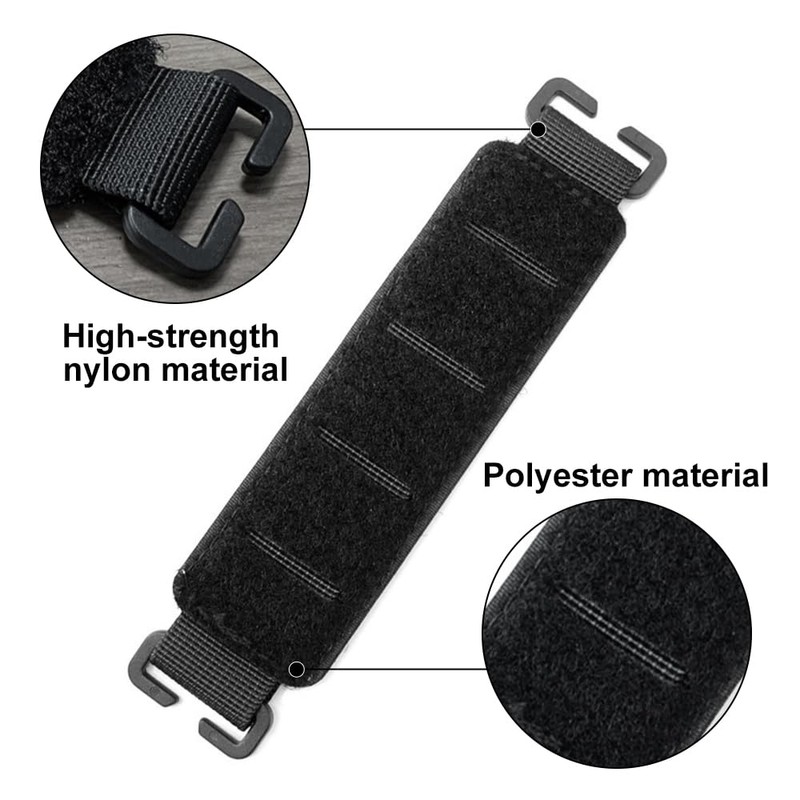 DONGKER Double-Sided Morale Badge Base,MOLLE Patch Hook & Loop Display