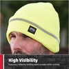TuffStuff - Reflective Beanie - Yellow - Versatile - Cosy