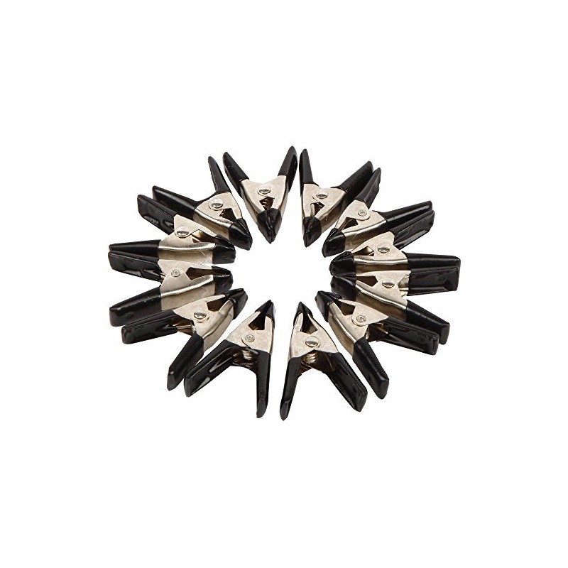 Hyper Tough Mini Spring Clamp 12 Pieces