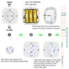 LUXSWAY Puck Lights Battery Operated, Dimmable Closet Lights, Push Lights,