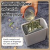 Hushee Set of 26 Grease Container for Kitchen with 25