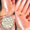 Highlighter Powder Makeup Palette, Face Highlighter Palette, Long Lasting Lightweight