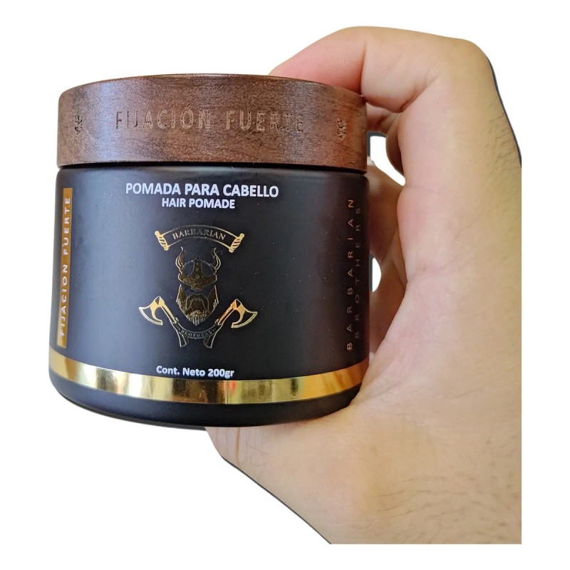 Pomada Fijacion Fuerte Para Cabello 200g
