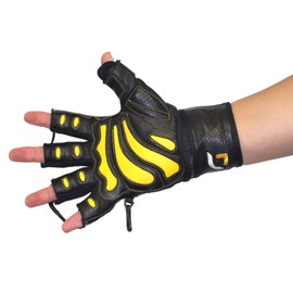 Cobra Grips Elite Gloves, Yellow, Medium