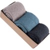 DOMIBOY 3 Pack Women Wool Cashmere Socks Casual Dress Soft