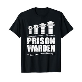 Correctional Officer - Prison Warden - Prison Guard Costume T-Shirt