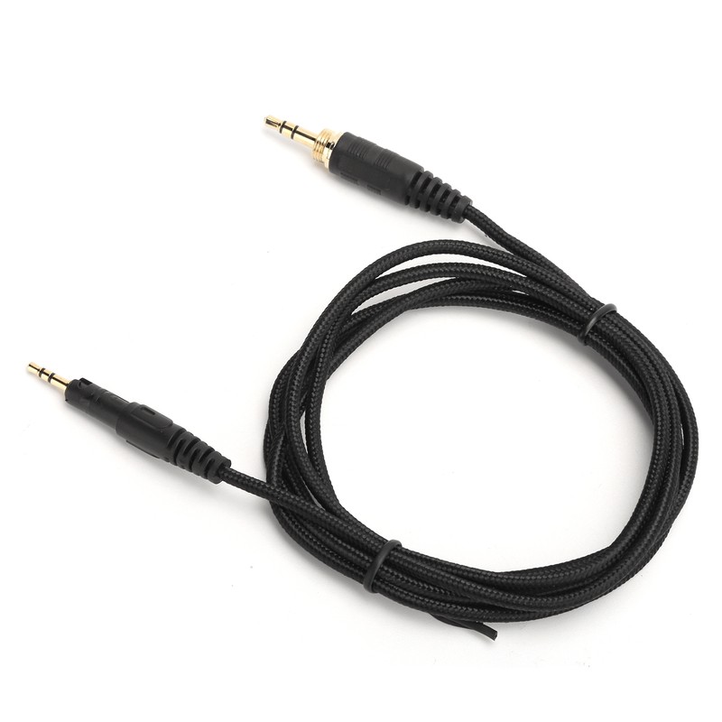 Headphone Audio Cable Braid AUX Cord Replacement for ATHM50X M40X