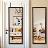PexFix Door Mirror Full Length 51"x18" Over The Door Rectangle