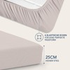 Dreamzie, Fitted Sheet 160 x 200 cm, Microfibre Oeko TEX
