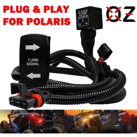 OZ-USA Pulse Power Bus Bar Plug Turn Signal Harness for Polaris RZR Pro Ranger Crew XP