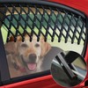 Window Pet Gate Extendable Car Window Ventilation Safeguard Mesh Security