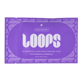 LOOPS MicroCellular Moisturizer Korean Skincare - Nourish, Replenish, and Rebalance - Collagen Boosting & Restoring - Pre-soaked Veocell Embo Pad - Anti-Aging Face Moisturizer - Gifts for Women