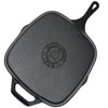 Backcountry Cast Iron 10" Medium Square Grill Pan (Pre-Seasoned for
