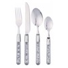 16 Piece Luxury Clear Bubble Stainless Steel Cutlery Set- Reduced!