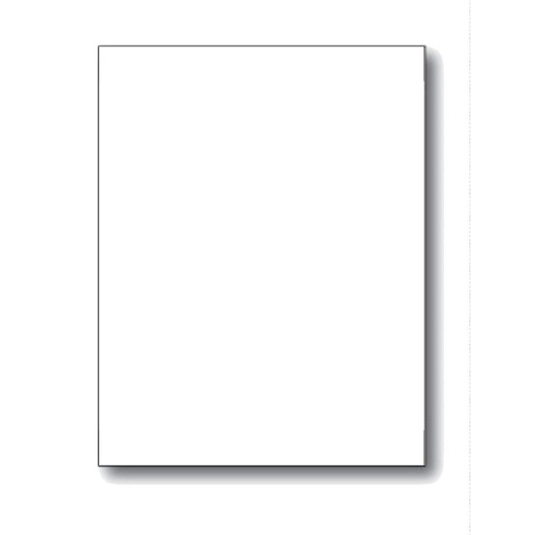Letter-Size Posting Sheets with Peel & Stick Adhesive Strips (Top
