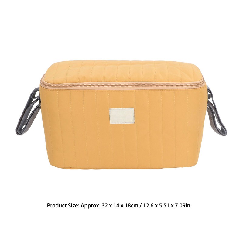 Baby Stroller Bag Waterproof Multifunctional Ample Space Zipper Closure 2