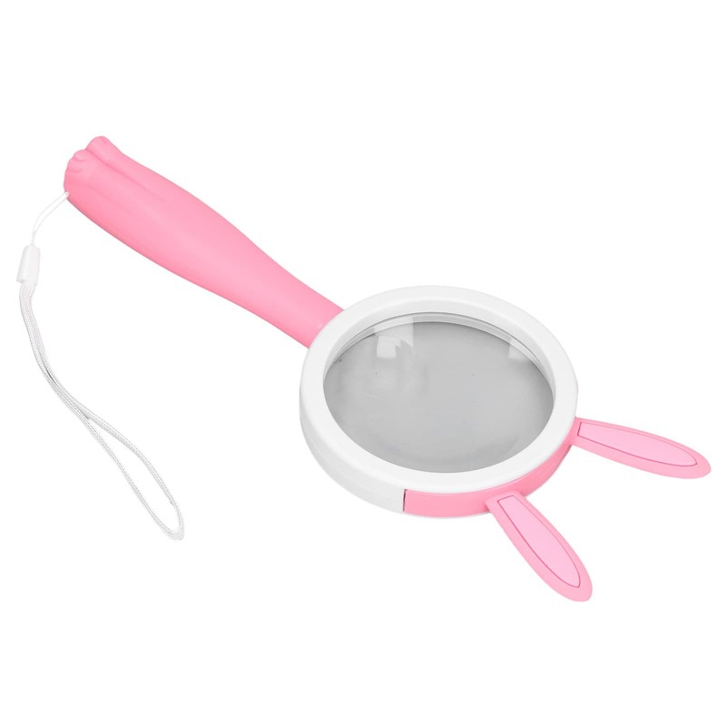 Magnifying Glass, Hand Magnifier, Cartoon Rabbits Magnifying Glass, Comfortable Grip