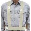 Mizukei 5920002 Yakutsu Taski Type Safety Vest, White, white