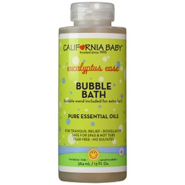 California Baby Bubble Bath- Colds & Flu, 13 oz (Eucalyptus ease (for tranqui...