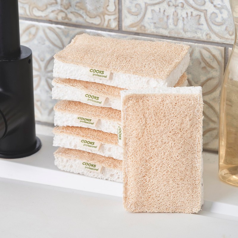 Cooks Professional Eco Scourer Sponges Multipack | 12 Pack |