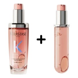 Kit Tratamiento Para Cabello Teido Aceite Y Refil Kerastase Chroma Conserva el Color del Cabello                                                      