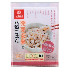Hakubaku Germinated Brown Rice and Eight Grain Rice SP30g x 6 Packs