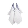 Navy Kitchen Towels 100% Pure Linen Kitchen Towels | Kitchen