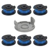 COEWUR 6 PCS AC14RL3A Strimmer Spool Trimmer Line Replacement for