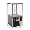 FXEIPOL Small Vending Machines 25-Cent 800 Coins Bank Capacity Home