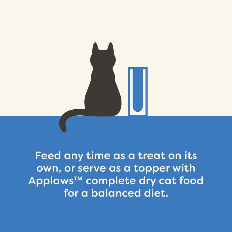 Applaws Lickable Cat Treats, Natural Grain-Free Purée, Made with Limited