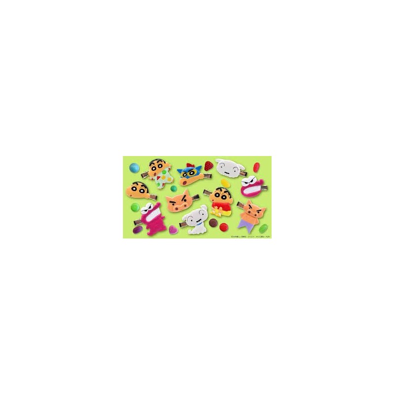 Marimo Craft Hair Clip, Crayon Shin-chan, Non-Sticky Bangs Clip