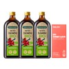 Daily One Premium Rosa Organic Cranberry Concentrate 3 bottles +