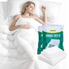 ANKEXIN Disposable Bedding Set 2 Pack, Queen Size Portable Bed