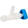 hünersdorff Corner valve, for canisters with wide thread 22 mm,