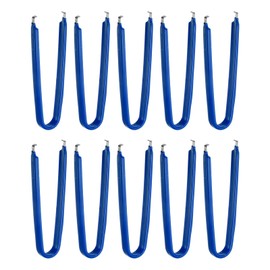 sourcing map 10Pcs IC Chip Extractor IC U Shape Puller Stainless Steel with Insulated Vinyl Grip Motherboard Circuit Board Component Puller Chip Extractor for PCB Removal Tool, Blue