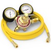 YESWELDER Nitrogen Regulator with Hose, 0-600 PSI and 0-4000PSI Output